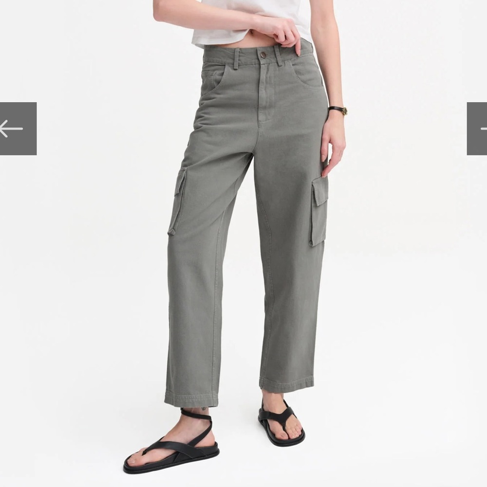 MATE The Label Organic Cotton Canvas Cargo Pant NWT